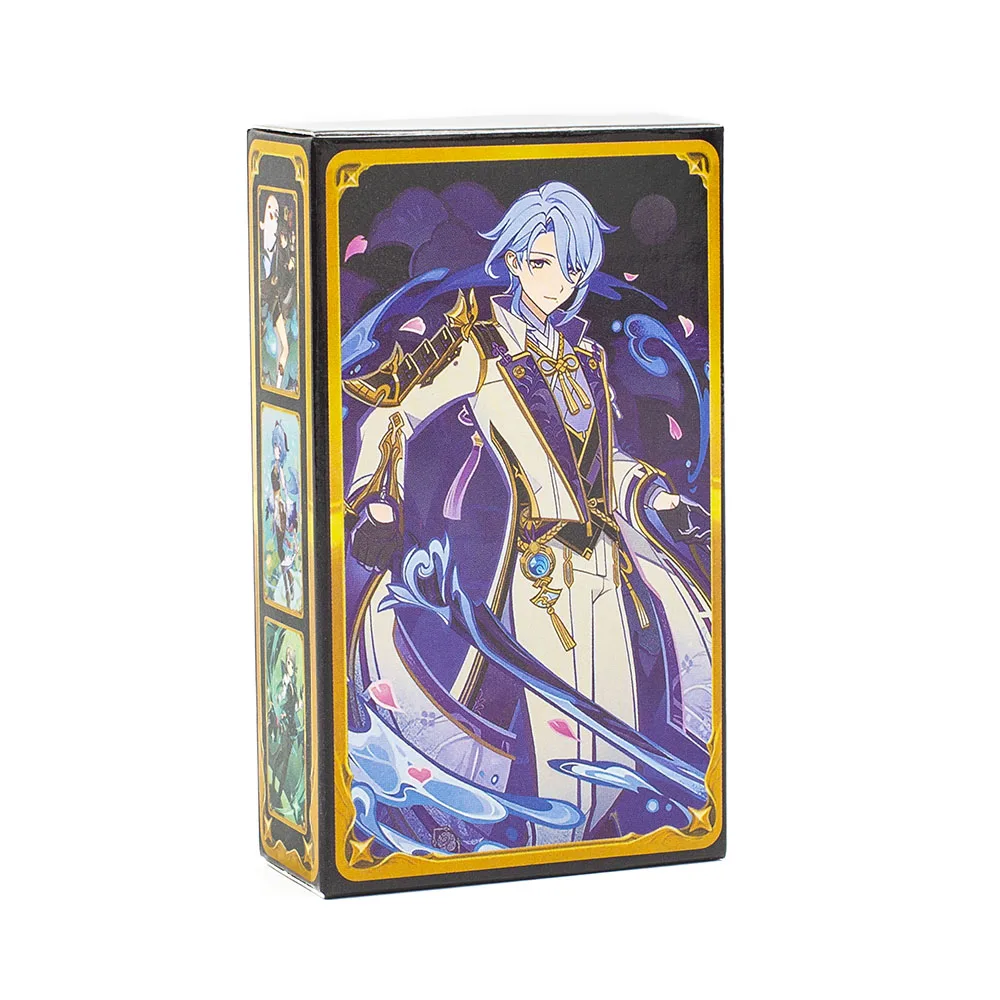 65 cartas del juego de cartas coleccionables Genius Summoning TCG, set de cartas de personaje Seven Saints Summoner MDUG.