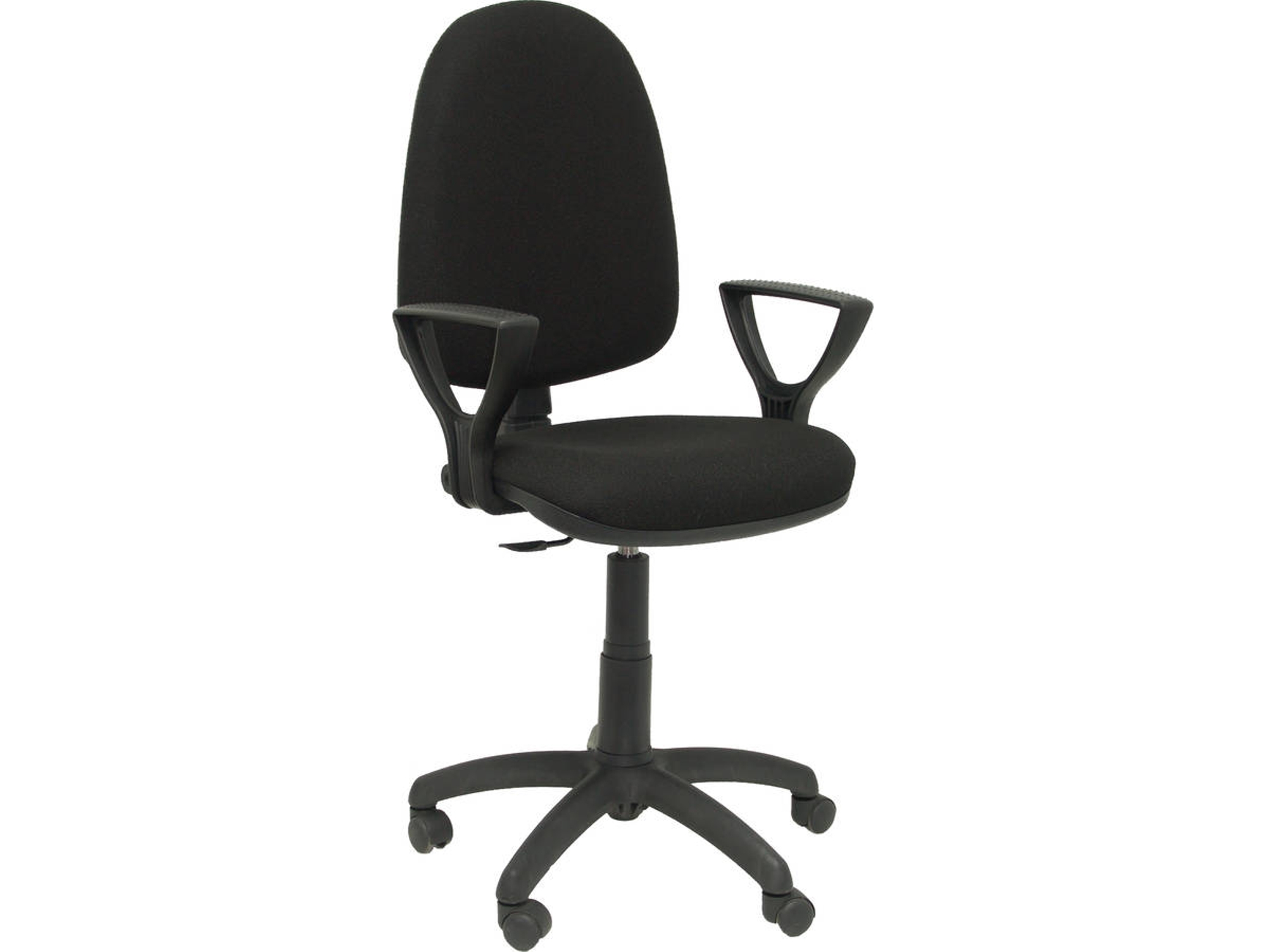 Silla de Escritorio Operativa PYC Ayna Preto (Tela - Brazos Fijos)