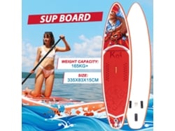 Supfr01d 335cmfunwater Prancha Sup Inflável 350cm Acessórios Remo Bomba Mochila Isup Leash Bolsa Impermeável Adultos Supfr01e Supfr02e