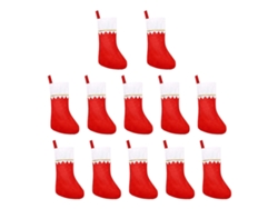 Medias navideñas 12 medias navideñas decorativas de Sockavayotoy
