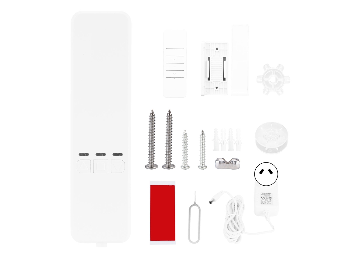 Motor para cortinas eléctricas con mando a distancia wifi.