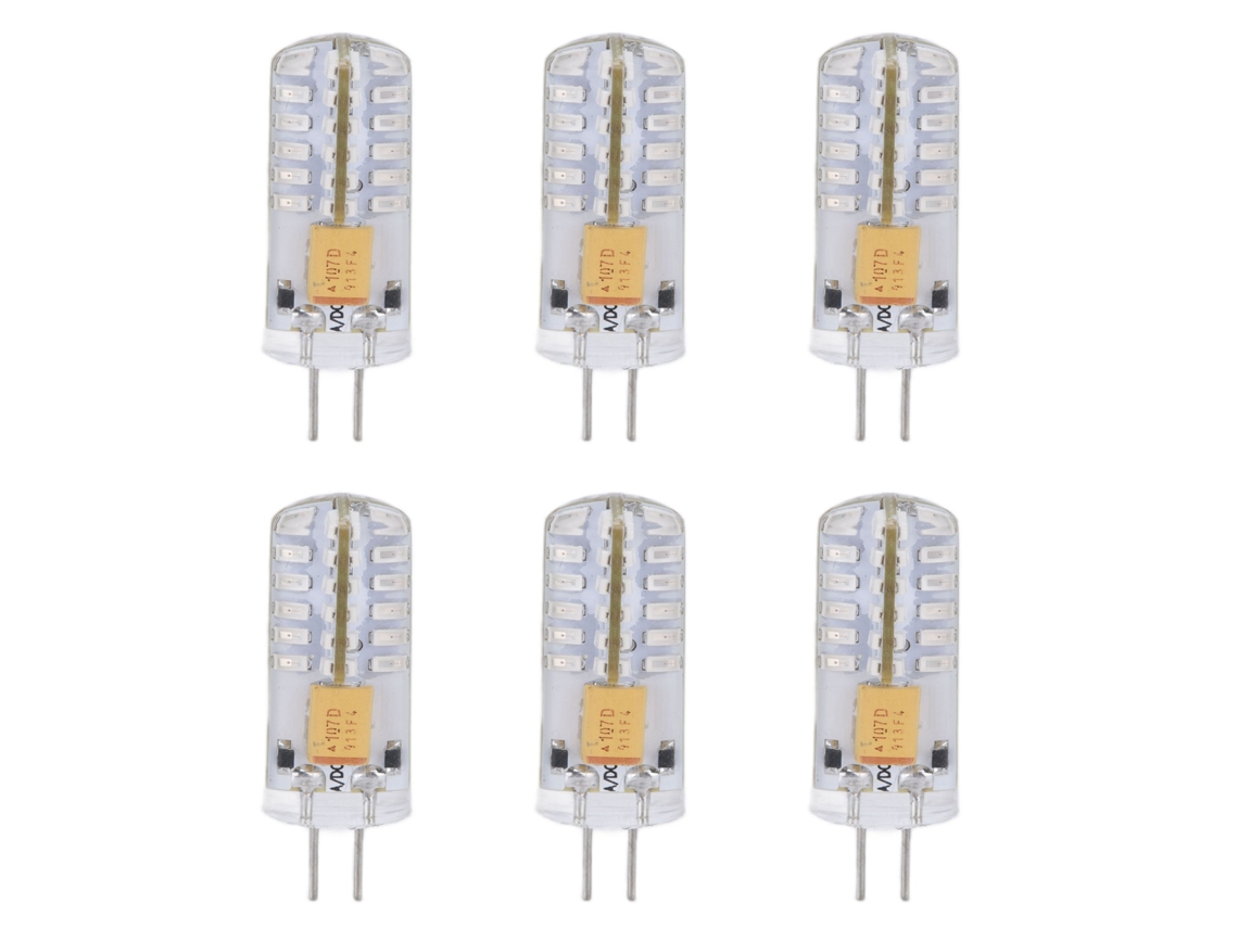 2026-6 Piezas Bombilla Led Fácil Instalación Luz Uniforme 12v Rojo Para Fiesta Hogar