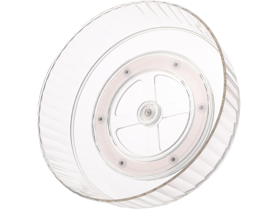 Contenedor Giratorio De Pp Para Almacenamiento De Cocina, Estante Giratorio Transparente Para Almacenamiento De Cocina Y Baño.