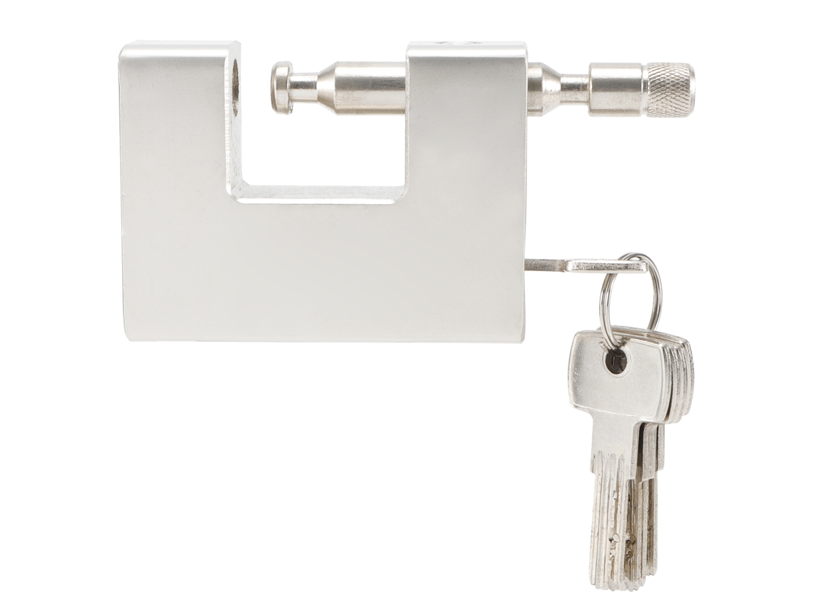 2026 Store-cerradura De Seguridad Alta Con Barra Rectangular Gruesa Antirrobo Candado De Hierro Resistente Y Antipicaporte Para Puertas