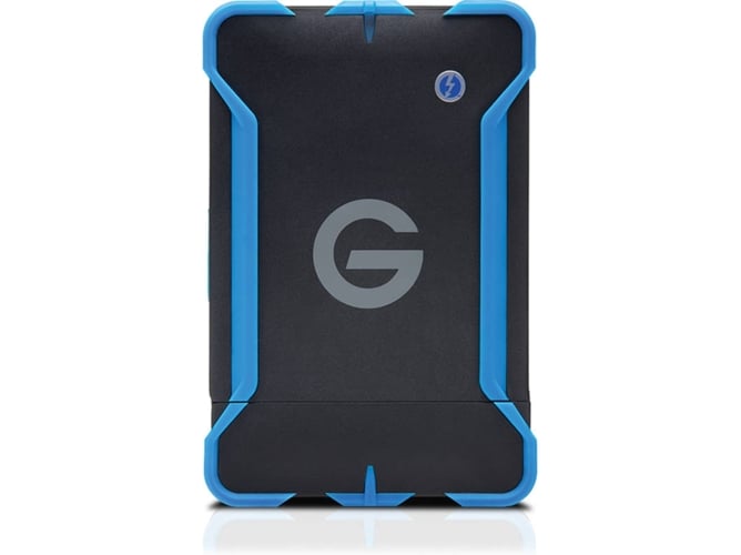 Disco HDD Externo G-TECHNOLOGY G-Drive EV ATC Thunderbolt 1TB (Azul - 1 TB - USB 3.0)