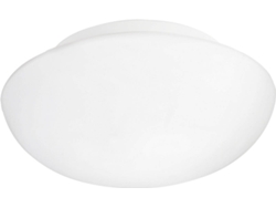 PLAFON EGLO ELLA DM 350 VIDRO OPACO BR.
