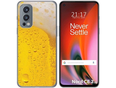 Carcasa OnePlus Nord 2 5G TUMUNDOSMARTPHONE Cerveza Multicolor