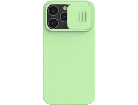 Carcasa Apple NILLKIN iPhone 13 Pro Silicona Trasera Verde