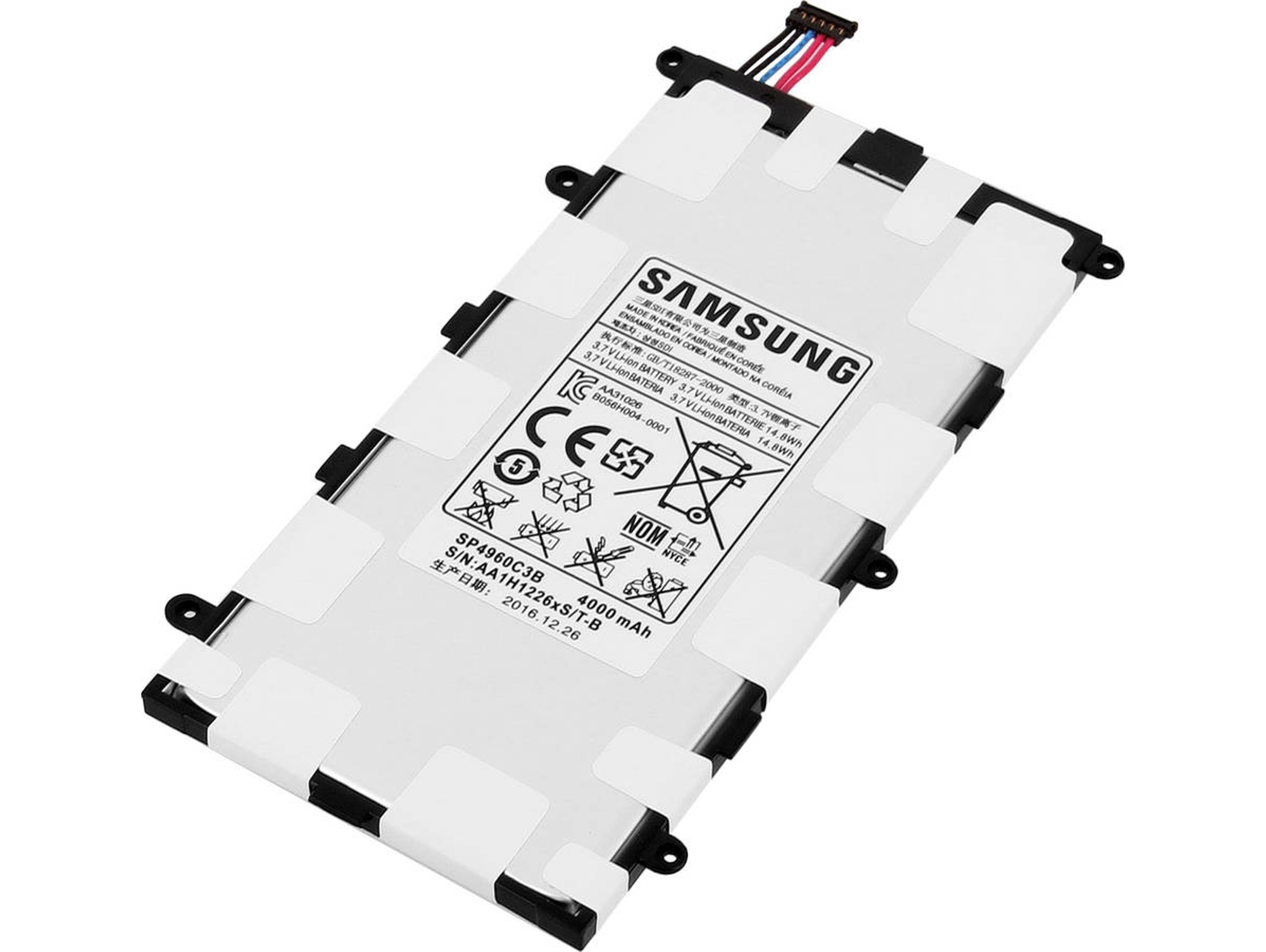 Batería SAMSUNG (Samsung Galaxy Tab 2 -  4000 mAh)