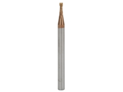 Fresa De Carburo De Punta Redonda Con 2 Filos, Acero De Tungsteno, 4 Mm X 50 Mm X 1,5 Mm, Para Fresado De Aluminio.