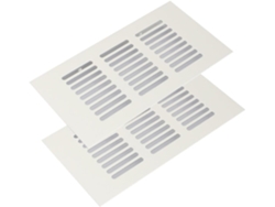 Cubiertas De Ventilación Interna, Rejillas 50 Mm Ancho, Cubierta Rejilla Ventilación, Para Armarios (tamaño...