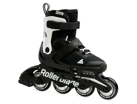 Patina em Linha Junior Microblade Preto Eu 28Rollerblade