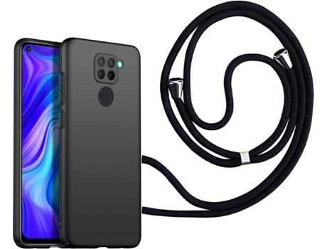 Funda Redmi Note 9 Turtleshell Rígida con Collar Negro