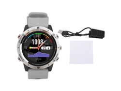 Reloj inteligente deportivo gris de 1,28 pulgadas