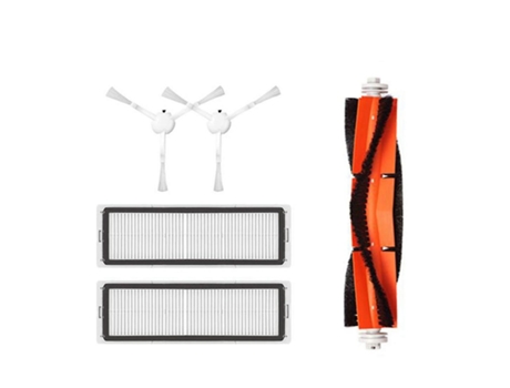 Kit de escova lateral principal do filtro para xiaomi mijia 1c / stytj01zhm dreame f9