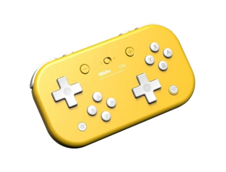 Controlador Bluetooth Amarillo 8Bitdo Lite para Switch Lite Switch y Windows JUST FOR GAMES