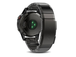 Bracelete Para Garmin Epix Pro (51mm) - Liga De Titânio - Liberação Rápida (26mm) Preta