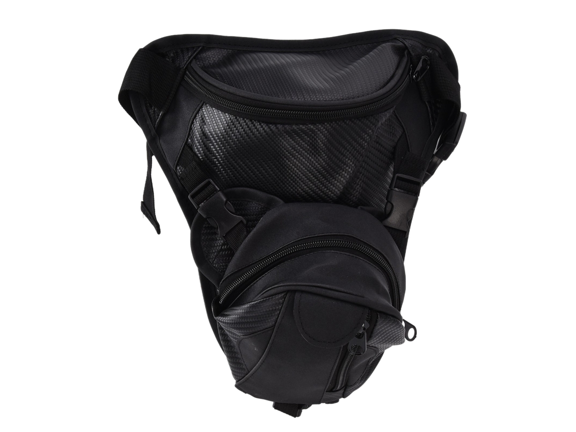 Bolsa De Pierna Multifuncional De Cuero Para Bicicleta, Viajes Y Senderismo. Bolsa De Pierna Ajustable.