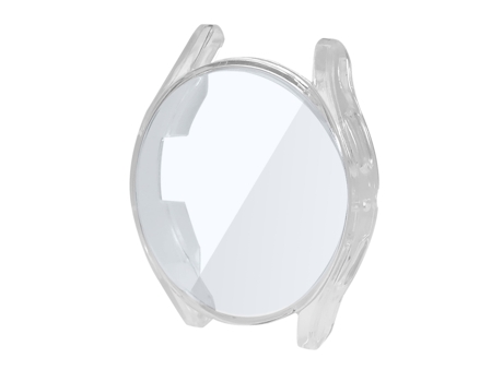 Funda protectora para reloj Samsung Galaxy Watch 5 de 40 mm de TPU a prueba de golpes (transparente)