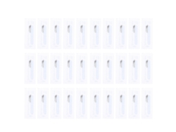50 Agujas Para Microblading Semipermanente De Cejas De 0,35 Mm, 2 Filas, 15 Agujas.
