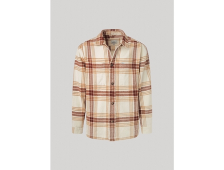 Camisa de Hombre PEPE JEANS Ernest Blanco (XL)