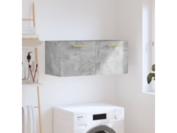 Armario de pared Derivados Madera Gris Sonoma MAISON EXCLUSIVE (80x36,5x35 cm)