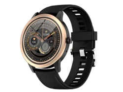 Reloj inteligente de 1,32 pulgadas con monitorización de salud las 24 horas, Bestvite Gold