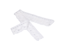 Encaje De Malla De Algodón De 4 Cm, 10 Yardas, Encaje Blanco Para Regalos Y Decoración De Ropa.