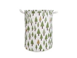 Cesta de lavandería plegable de lona lavable con cordón para barbería