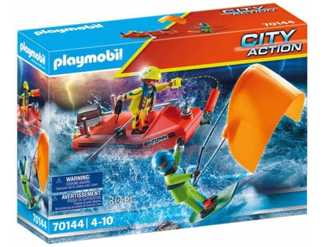 PLAYMOBIL PLAYMOBIL City Action: rescate kitesurfer (Edad Mínima: 4)