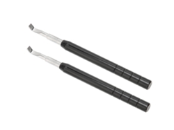 2 Herramientas Para Desmontar Manecillas De Reloj, Cabeza Curva De 4 Mm, Acero Inoxidable.