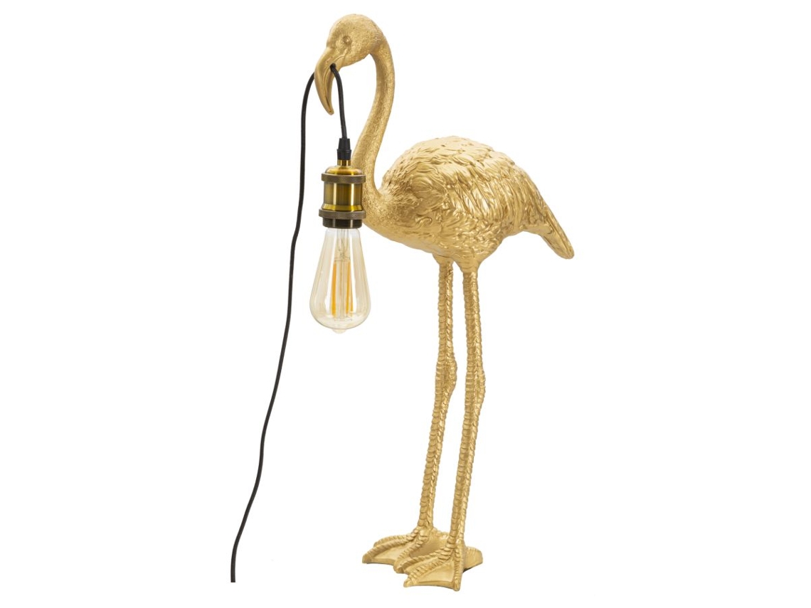 Lámpara De Mesa Flamingo Cm 37x19x59 Mauro Ferretti