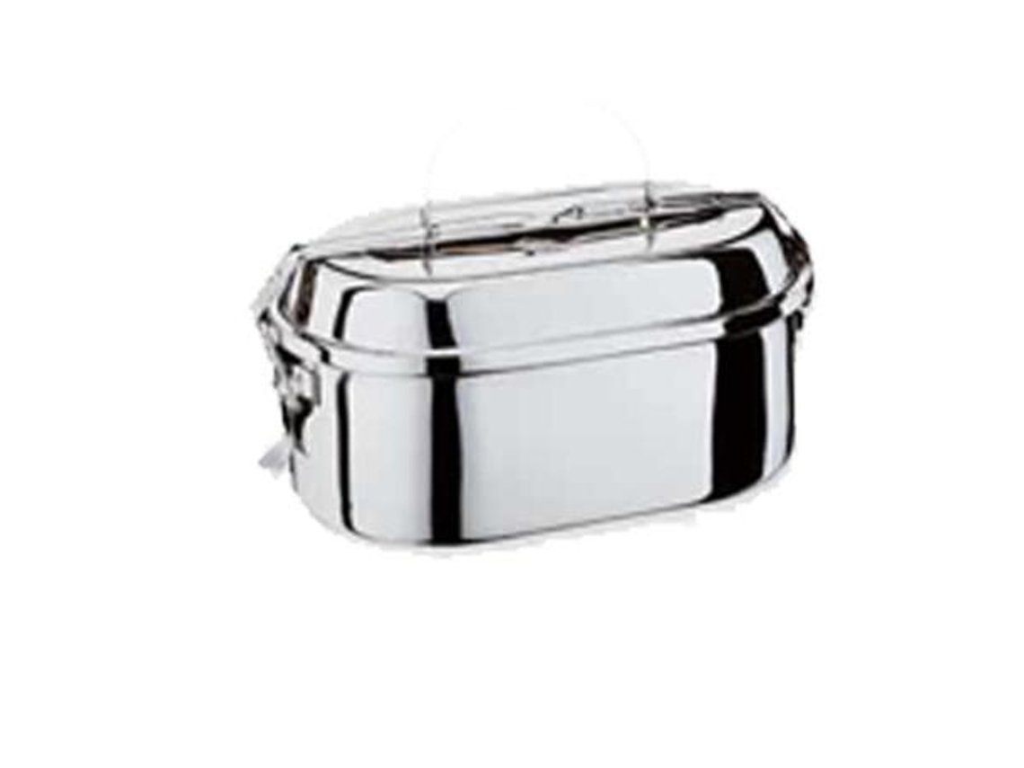Ilsa fiambrera inox oval  18+2 platos 5111