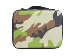 Estuche portátil para walkie-talkie con accesorios de camuflaje