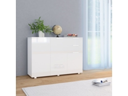 Aparador Blanco Brillante 107x35x80,5 Cm