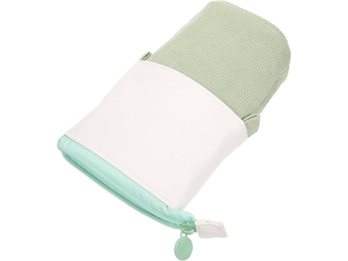 Estuche grande para lápices y bolígrafos, portátil y telescópico, organizador para material escolar.