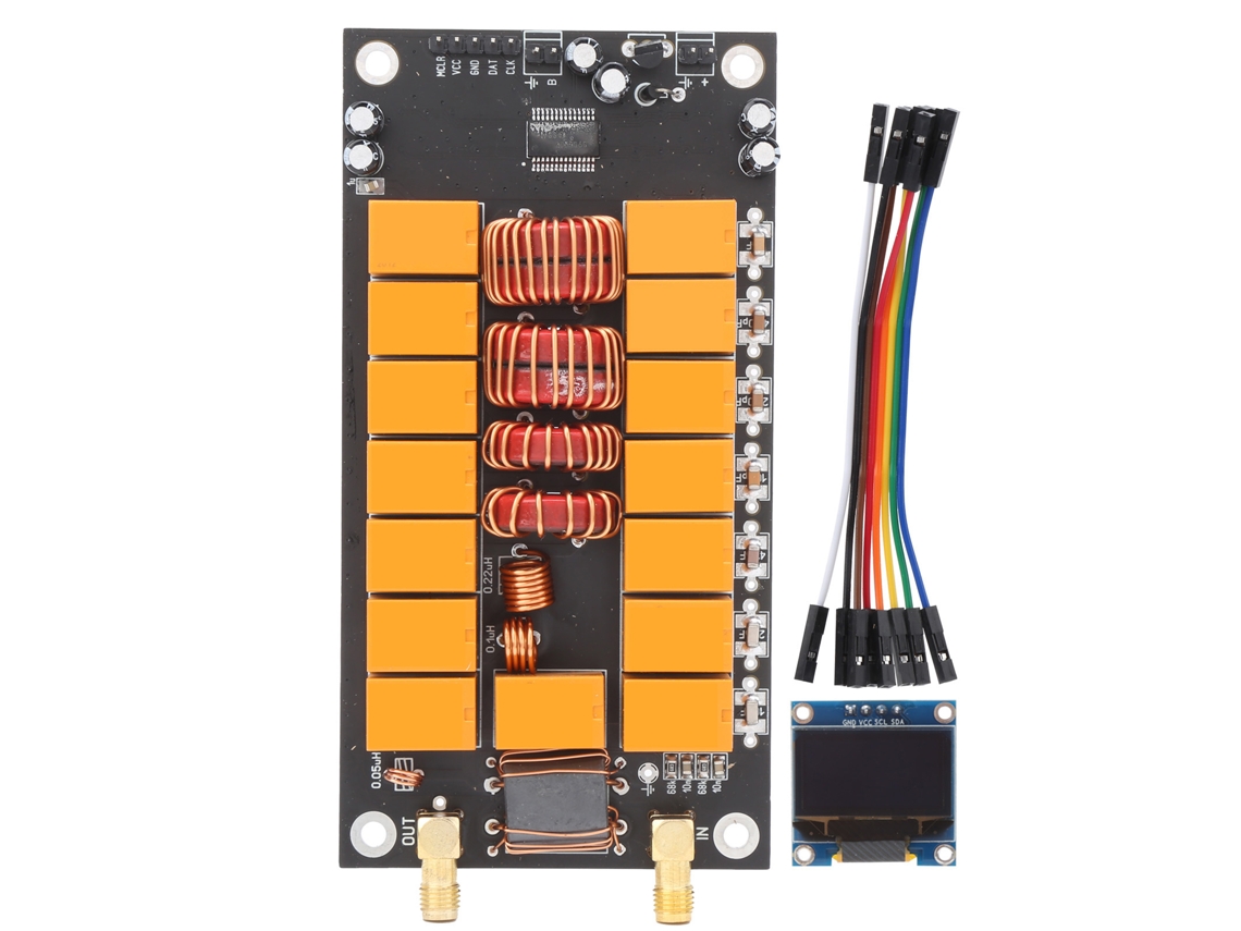 Kit De Antena Atu‑100 Tester Con Pantalla Versión Terminada Componentes 400ma