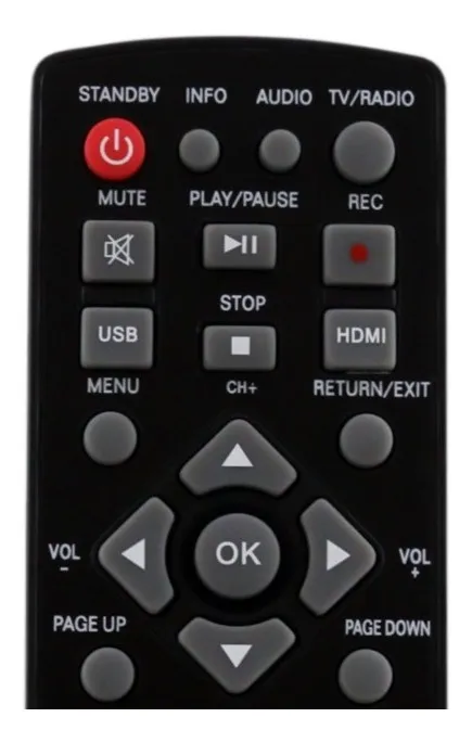 Control remoto del decodificador Makenavayotoy