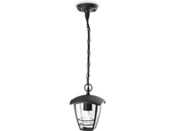 Lámpara Exterior de Techo PHILIPS Creek Negra