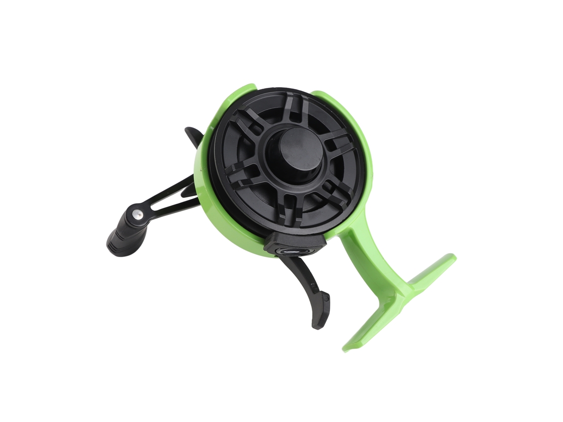 Carrete De Pesca En Hielo Tipo Balsa Con Manivela Elevada De 3,5 Cm, Control Manual, Cerámica, 187 G