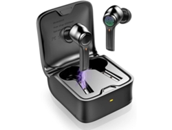 YEMAESRE Auriculares Intrauditivos Bluetooth con Cancelación de Ruido Negros
