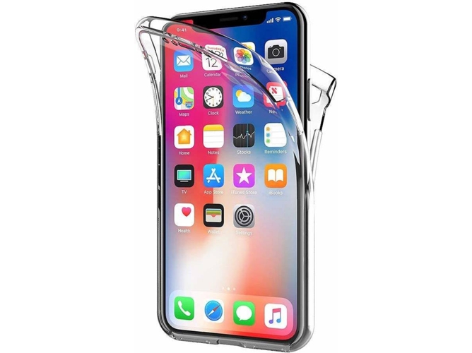 Funda iPhone X DMOBILE 360º Transparente