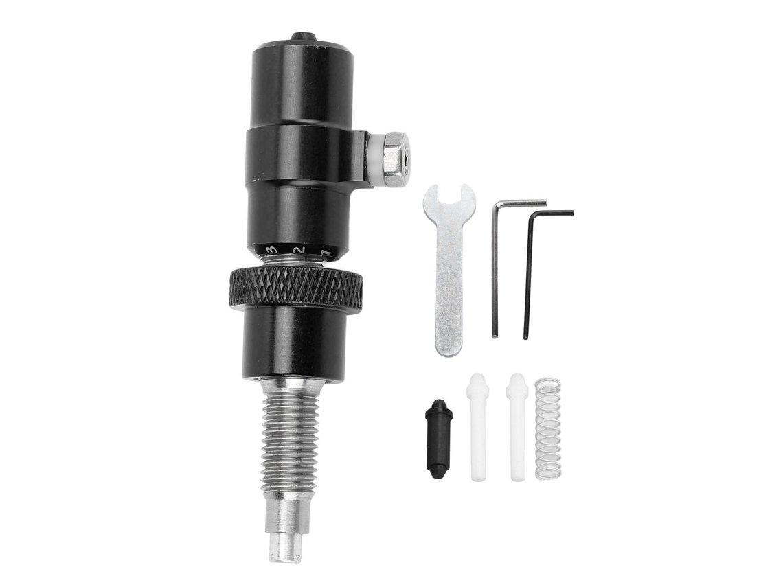 Émbolo Amortiguador Ajustable De Aleación De Aluminio Para Arco Recurvo Con Tornillo Negro