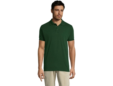 Polo de Hombre SOLS Prime Botella Verde (L)