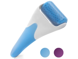 Rodillo de hielo facial para tratamiento refrescante | Ilumina la piel, reduce arrugas y la hinchazón de los ojos | Alivio de la migraña y el dolor (azul/violeta)