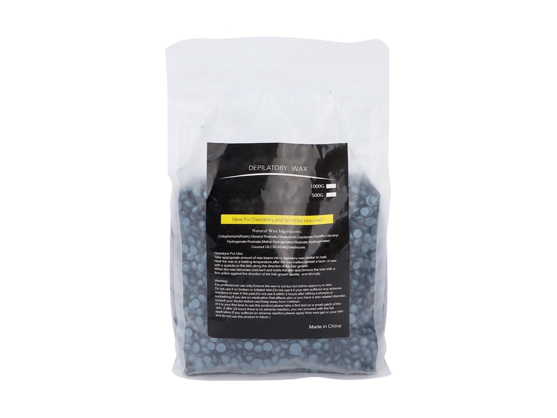 Cera dura para el cuerpo 1000 g Azul Retro