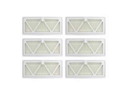 Conjunto de 6 filtros HEPA de reposição para o interior dos aspiradores Romo P / Romo A / Romo S - Acessórios para casa