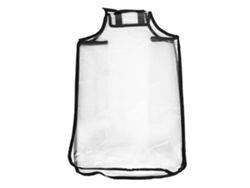Protector De Equipaje Transparente E Impermeable De Pvc Para Viajes (24 Pulgadas)