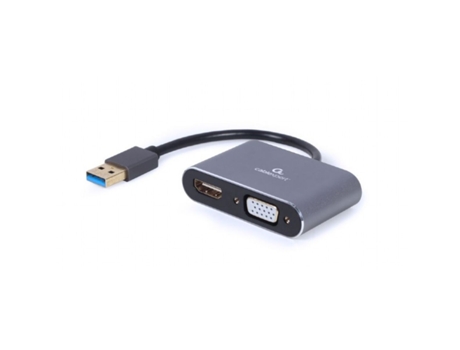 Adaptador USB a VGA/HDMI GEMBIRD