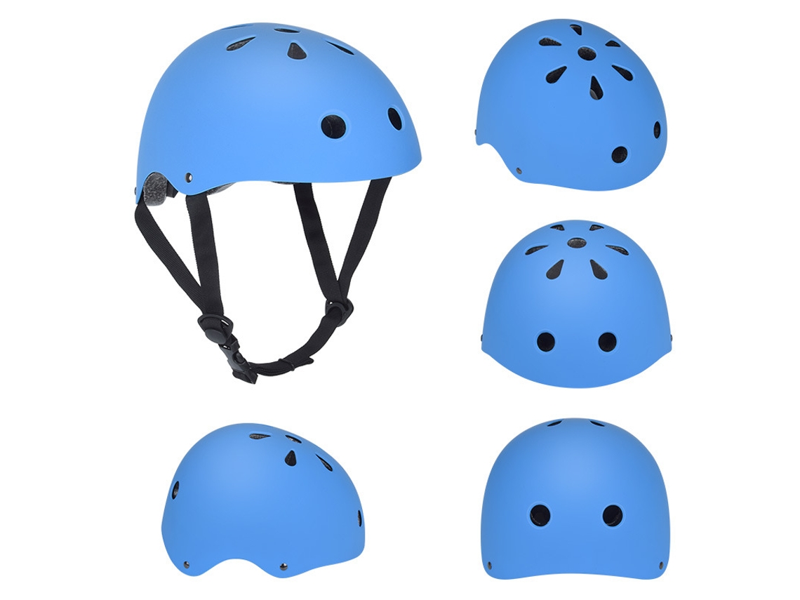 Adultos Niños Monopatín Bicicleta Monopatín Equilibrio Coche Ciruela Casco Tamaño S (50-54cm) YUYSAN Azul